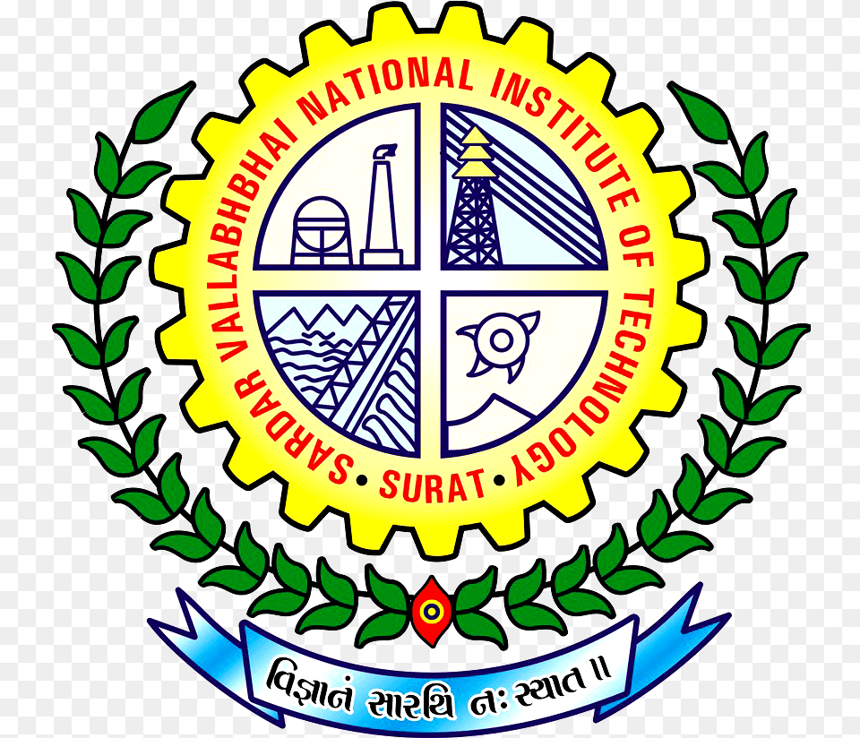 Sardar Vallabhbhai National Institute Of Technology, Emblem, Symbol, Logo, Dynamite Free Transparent Png