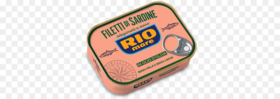 Sardine Fillets In Olive Oil Rio Mare Filetti Di Sardine, Tin, Can Free Png Download