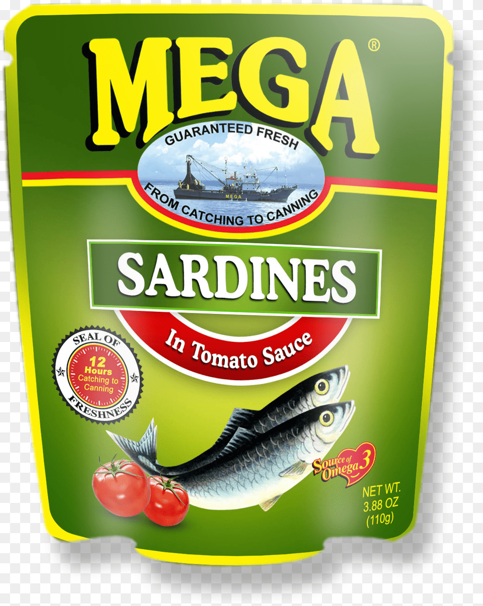 Sardine Mega Sardines, Boat, Transportation, Vehicle, Animal Free Png Download