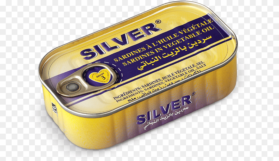 Sardines In Vegetable Oil Export, Tin, Can, Aluminium, Canned Goods Png Image