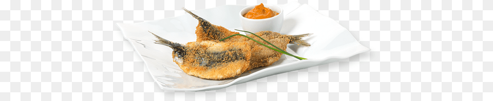 Sardines With Romeso Sauce Jorge Luis Borges, Food, Food Presentation, Meal, Lunch Free Png