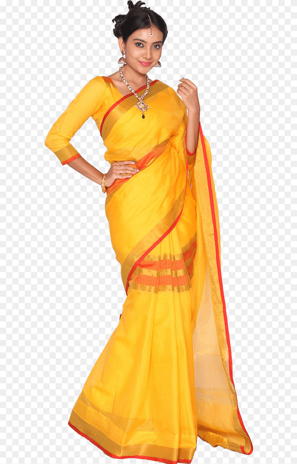 Saree Model, Woman, Adult, Female, Person Free Transparent Png