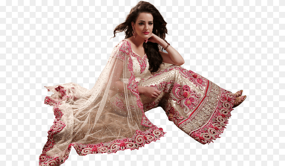 Saree Model Formal Wear, Clothing, Dress, Fashion Png Image