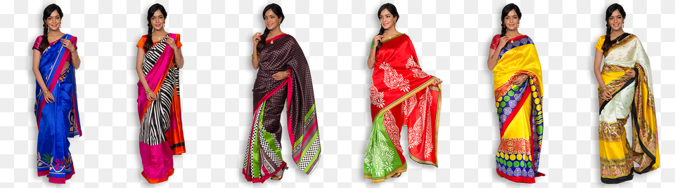 Saree Photos Hd, Adult, Clothing, Female, Person Free Transparent Png