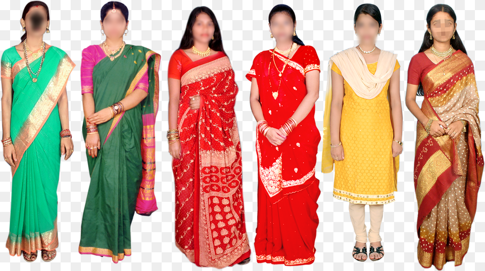 Saree Psd File Download, Adult, Silk, Sari, Person Free Png