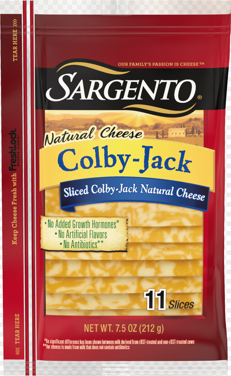 Sargento Sliced Colby Jack Natural Cheeseclass Png
