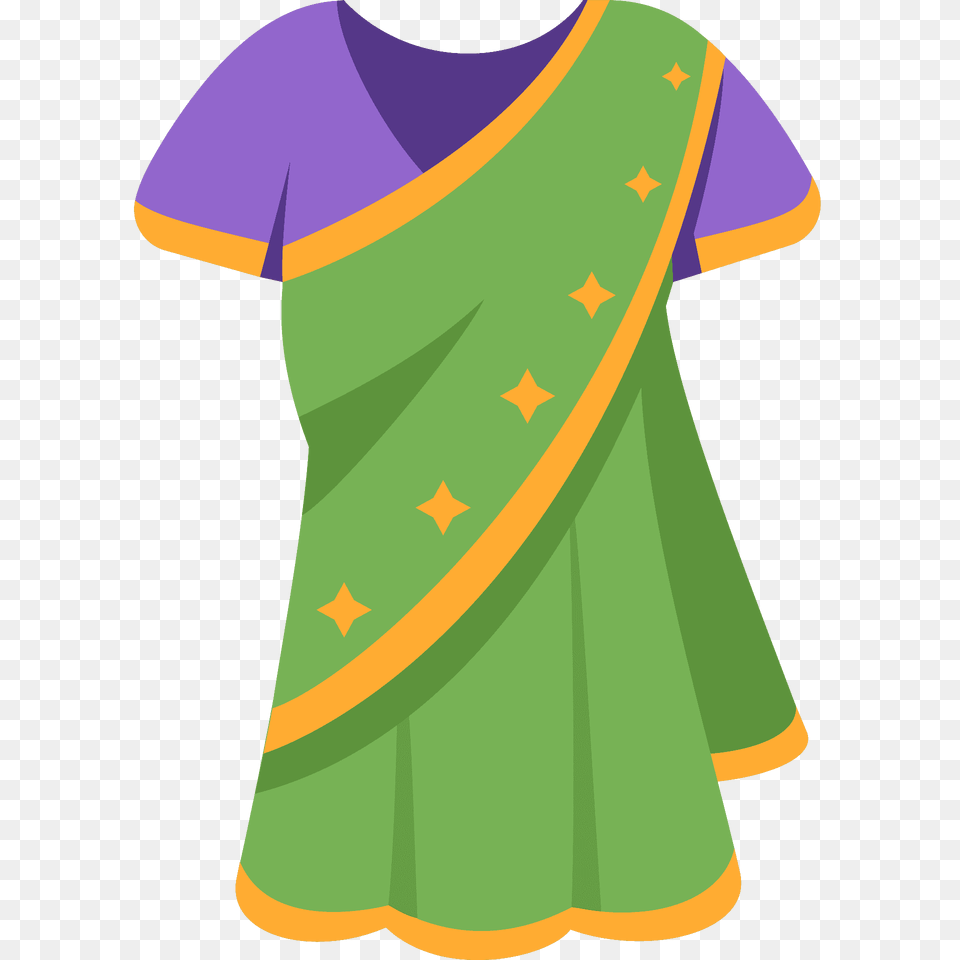 Sari Emoji Clipart, Person, Clothing Free Png