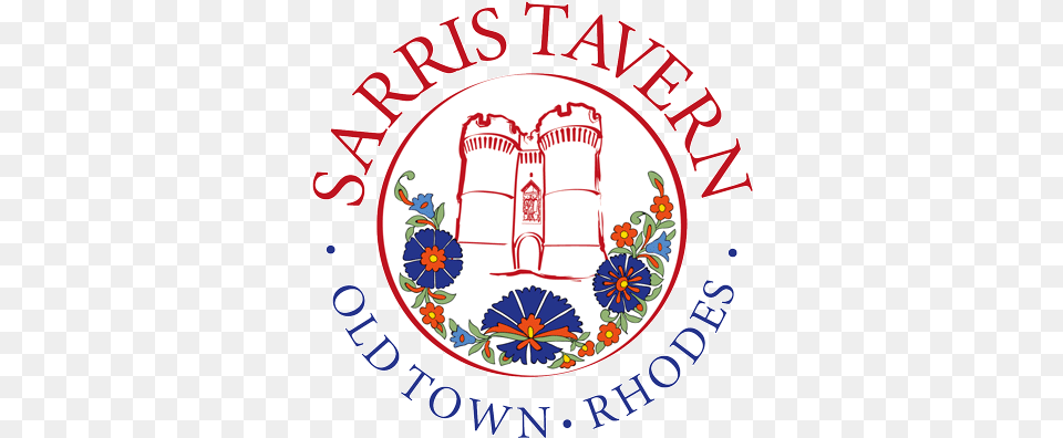 Sarris Tavern Traditional Greek Restaurant Rhodes Circle, Emblem, Symbol, Logo Free Png
