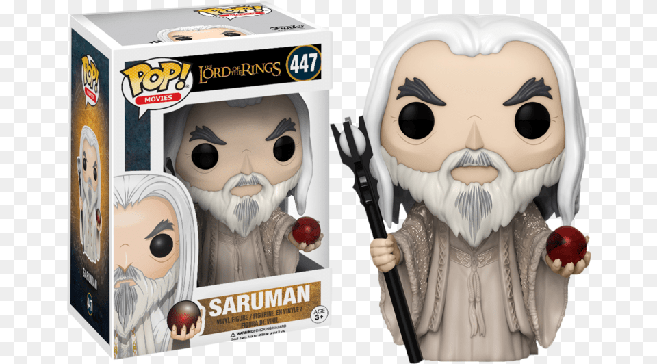 Saruman Pop Vinyl, Baby, Person, Adult, Book Free Png