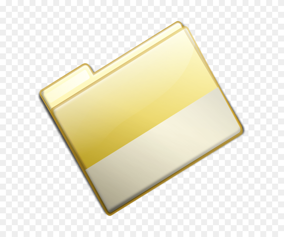 Sarxos Closed Simple Yellow Folder, Gold, Disk Free Transparent Png