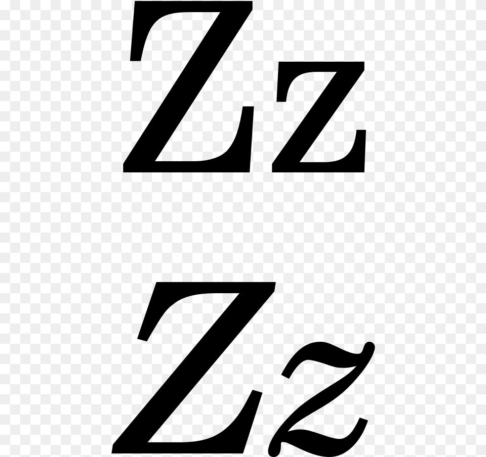 Sary Latin Z Svg Letter Z, Gray Png