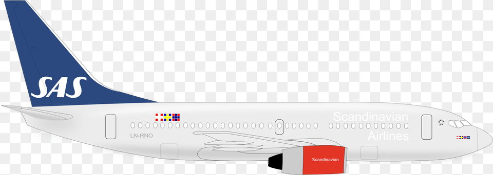 Sas Plane Transparent Background, Aircraft, Airliner, Airplane, Transportation Png Image