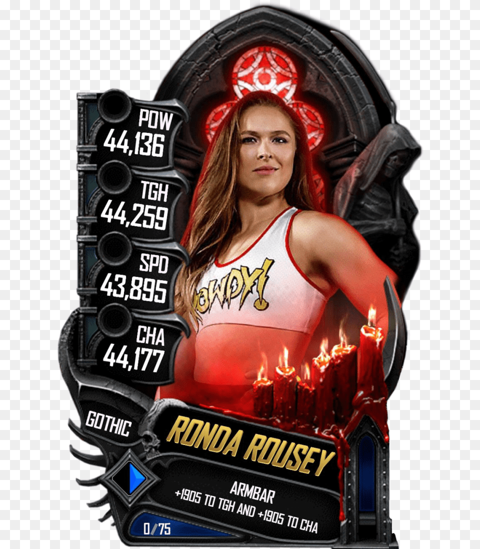 Sasha Banks Army Wwe Supercard Wwe Supercard Roman Reigns Gothic, Advertisement, Poster, Adult, Person Png