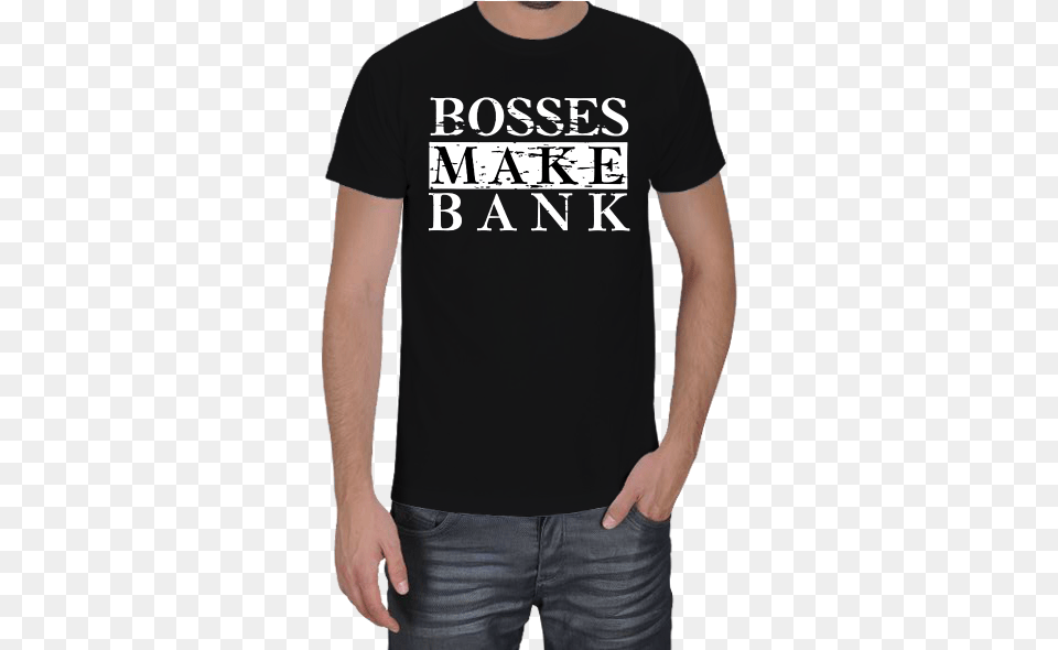Sasha Banks Bosses Make Bank Erkek Tirt Sasha Banks Joker T Shirt Joaquin Phoenix, Clothing, T-shirt, Adult, Male Png
