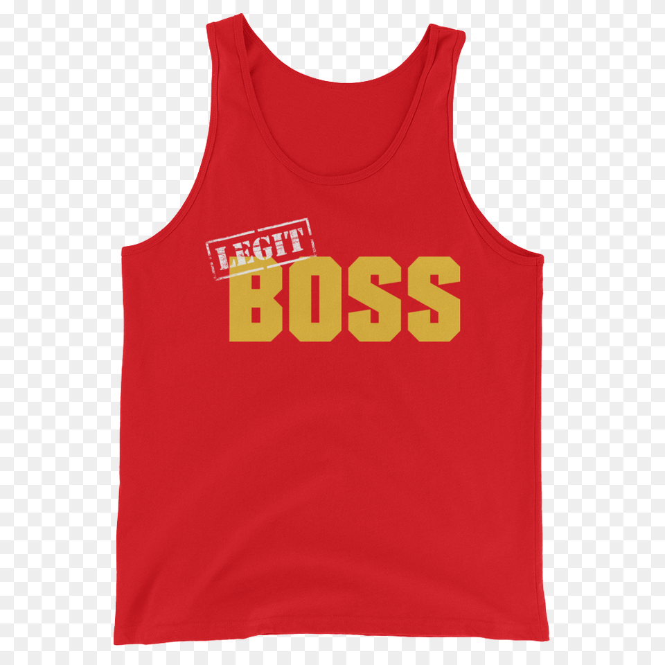 Sasha Banks Legit Boss Unisex Tank Top, Clothing, Tank Top, Vest Free Png