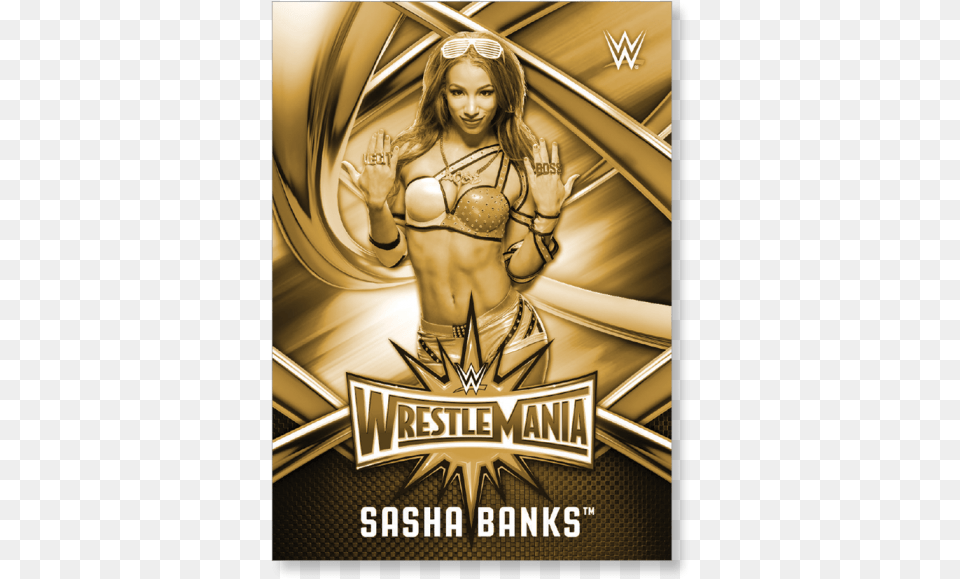 Sasha Banks Logo Wwe Sin Cara 2019, Advertisement, Poster, Adult, Wedding Png Image