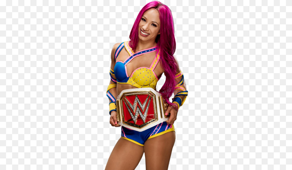 Sasha Banks Women39s Championship Smackdown, Adult, Clothing, Costume, Female Free Png Download