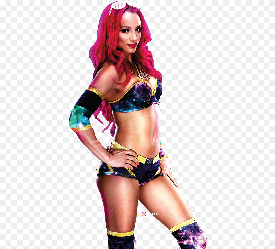 Sasha Banks Wwe, Adult, Person, Woman, Female Free Png