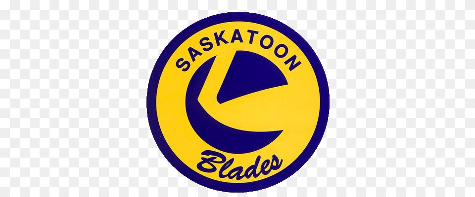 Saskatoon Blades Logo, Road Sign, Sign, Symbol, Badge Free Png Download