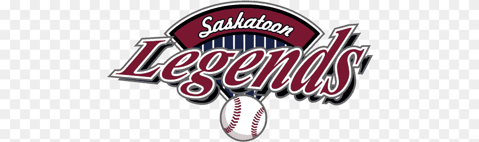 Saskatoon Legends Primary Logo Canadian Baseball League Saskatoon Legends, Ball, Baseball (ball), Sport, People Free Transparent Png