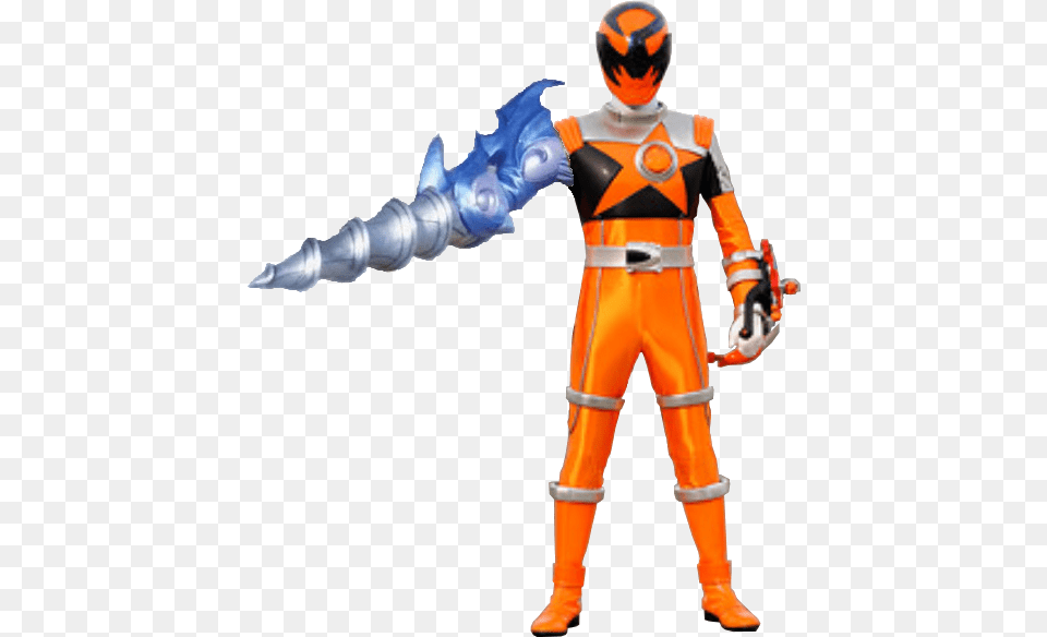 Sasori Orange Ikkakuju Arm Power Ranger Colors Orange, Clothing, Costume, Person Free Transparent Png