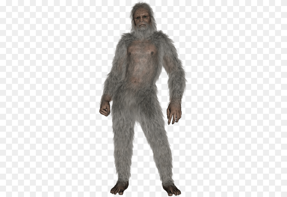 Sasquatch Bigfoot Creature Monster Hairy Beast Hairy Beast, Animal, Ape, Mammal, Wildlife Png Image