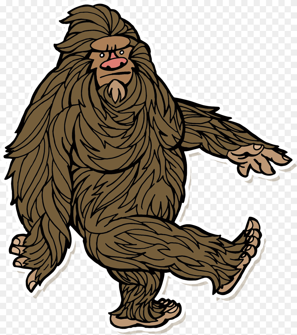 Sasquatch Clipart Animal, Mammal, Monkey, Wildlife Free Transparent Png