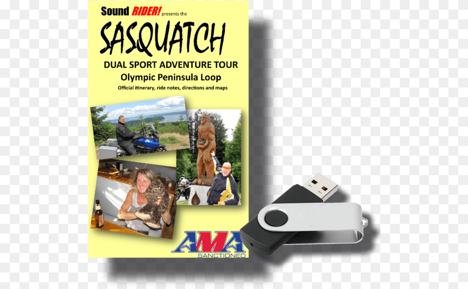 Sasquatch Dual Sport Adventure Tour Flyer, Adult, Person, Woman, Man Free Png Download