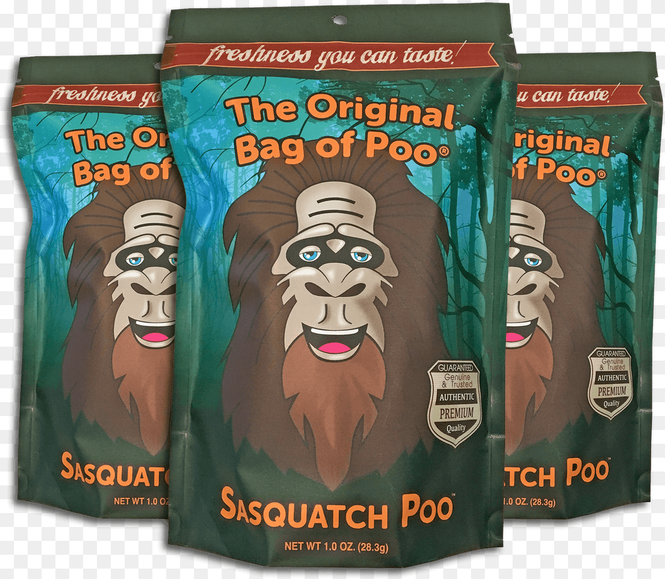 Sasquatch Poo 3 Pack Sasquatch Poo, Adult, Male, Man, Person Free Png