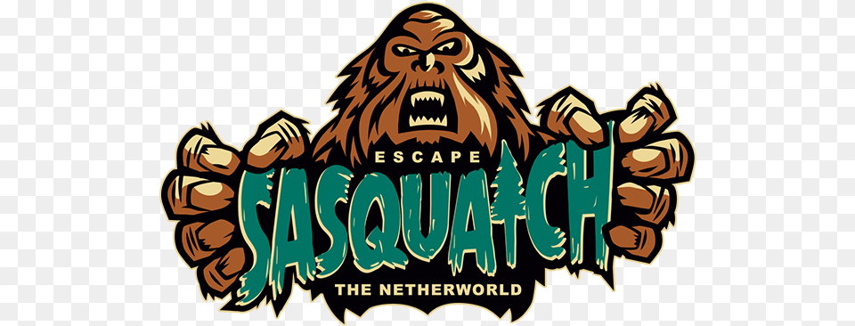 Sasquatch Sasquatch Logo, Hand, Person, Body Part, Mammal Free Transparent Png