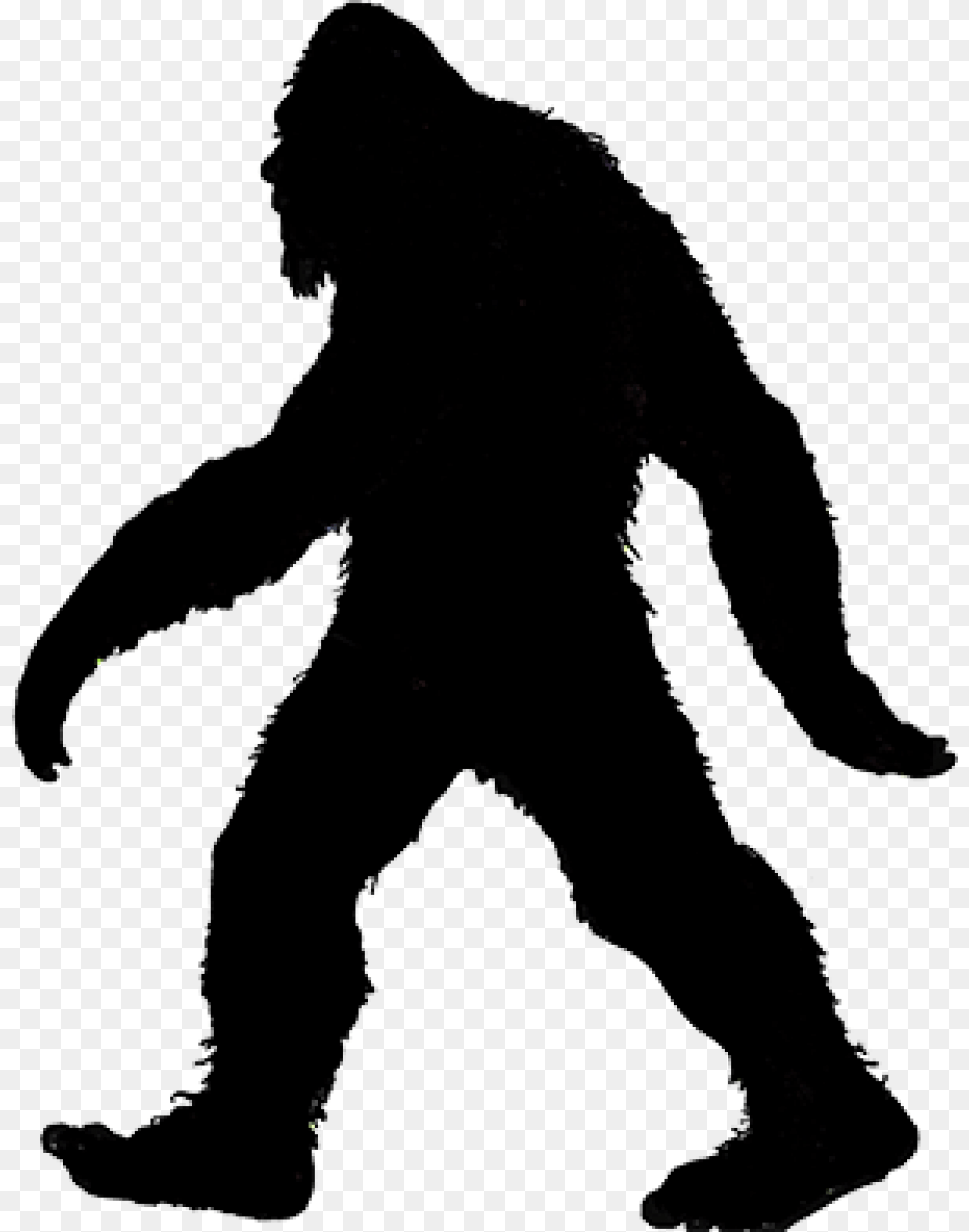 Sasquatch Silhouette, Person Png Image