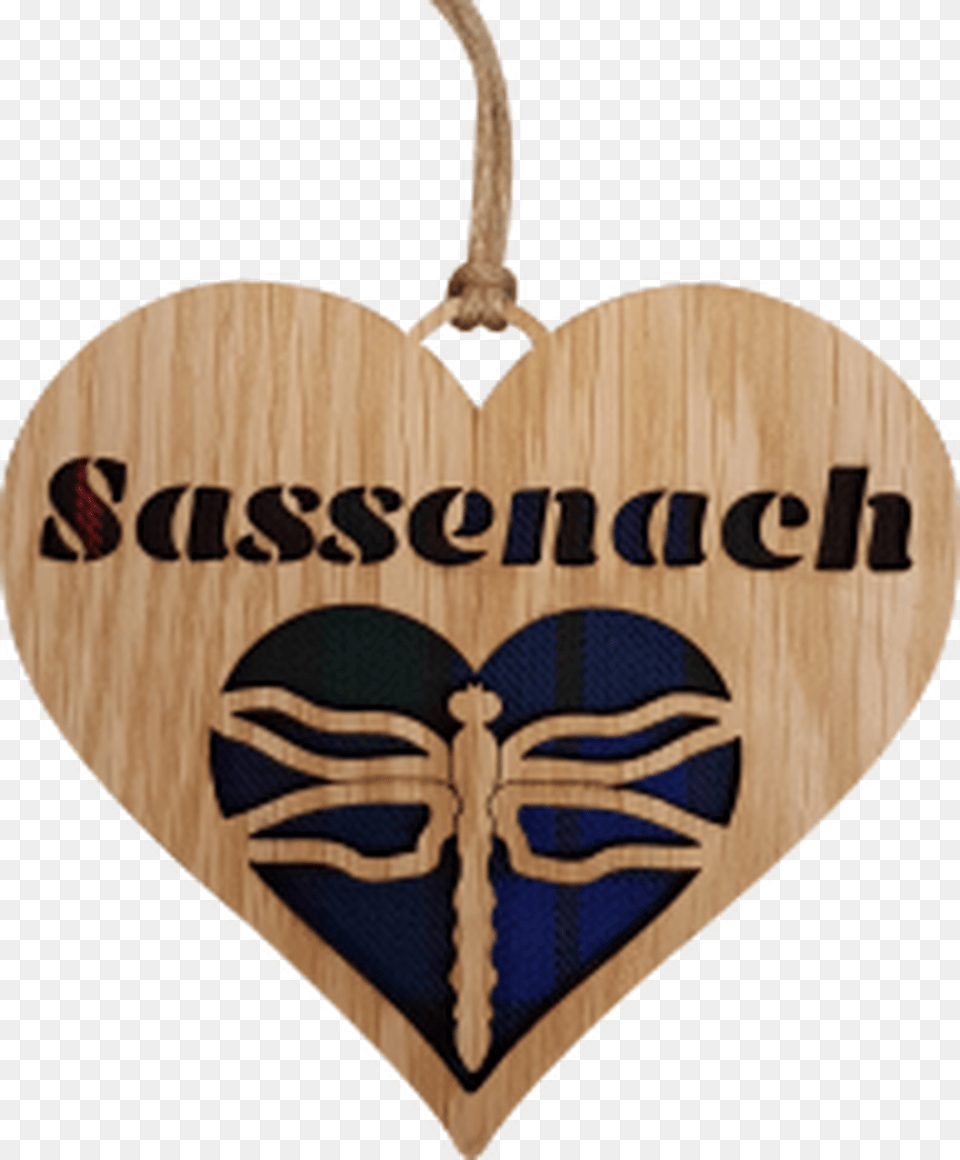 Sassenach Heart Plaque Emblem, Logo, Symbol, Accessories, Baby Free Png Download