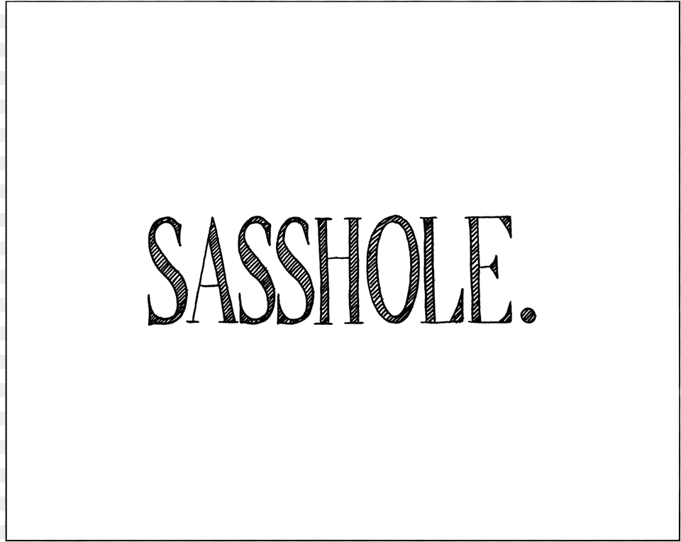 Sasshole Print Calligraphy, Logo, Text Free Png Download