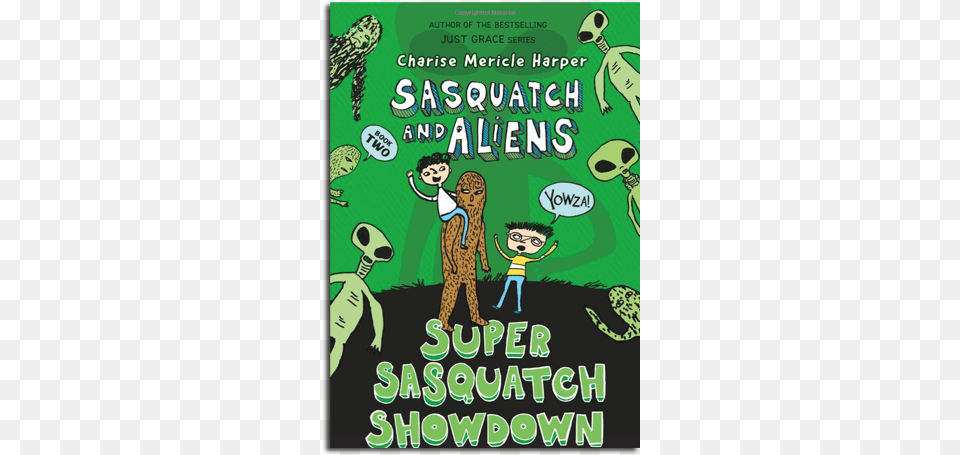 Sasss Sasquatch And Aliens, Book, Comics, Publication, Baby Free Png