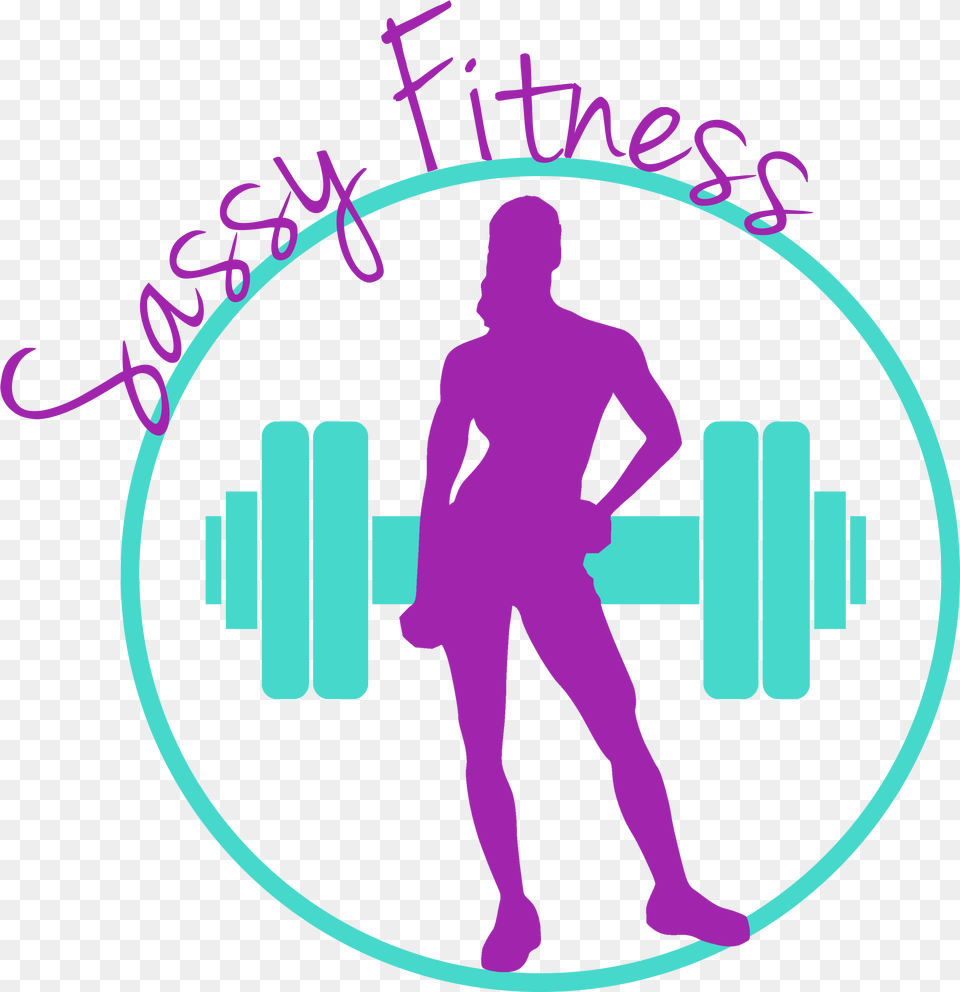 Sassy Fitness Logo Fitness Logo, Adult, Male, Man, Person Free Png Download