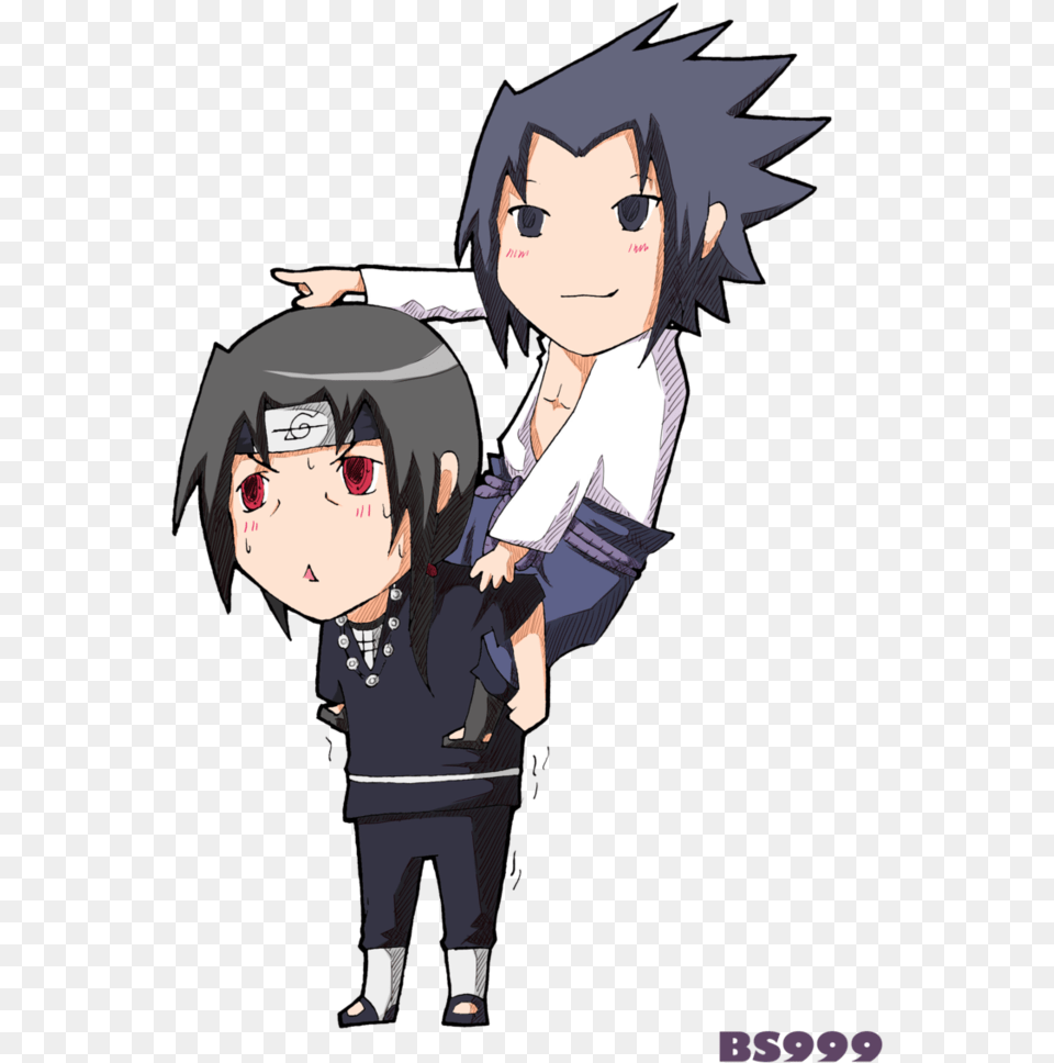 Sasuke And Itachi Chibi By Bleachedsoul999 Imagenes De Anime Itachi Chibi, Book, Comics, Publication, Manga Png