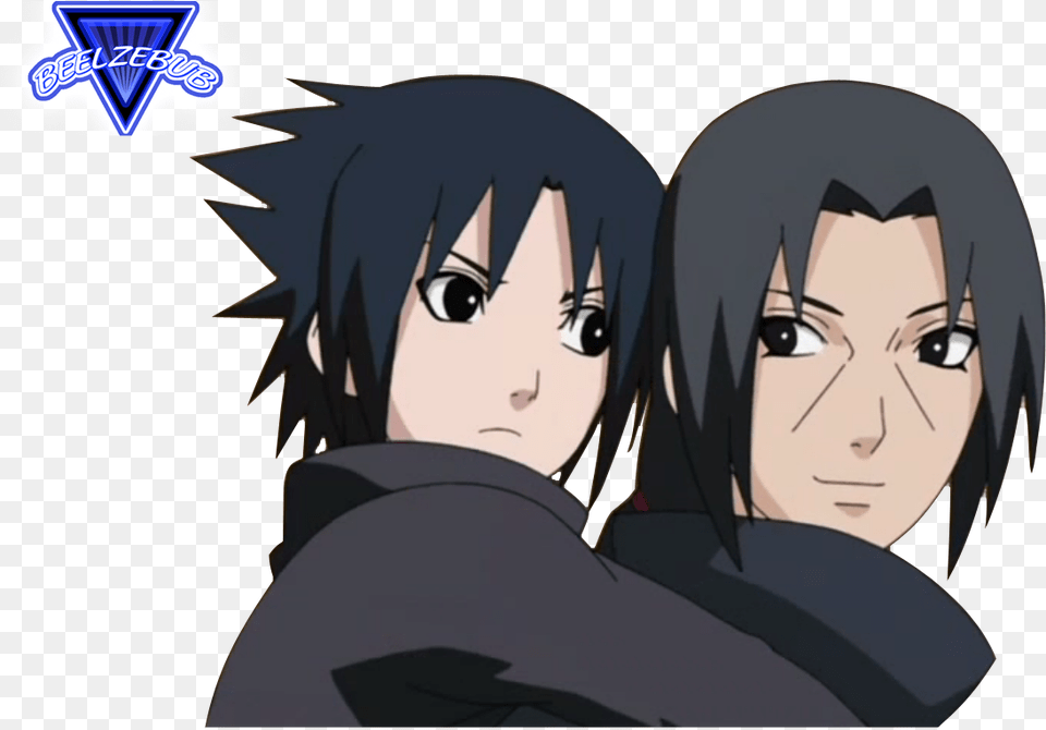 Sasuke And Itachi Render Sasuke Itachi Boruto, Publication, Book, Comics, Adult Png Image