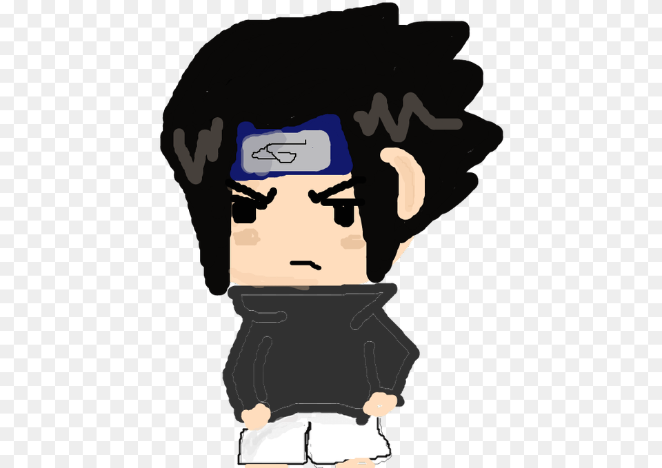 Sasuke Chibi By Neko Y Cartoon, Baby, Person Free Png