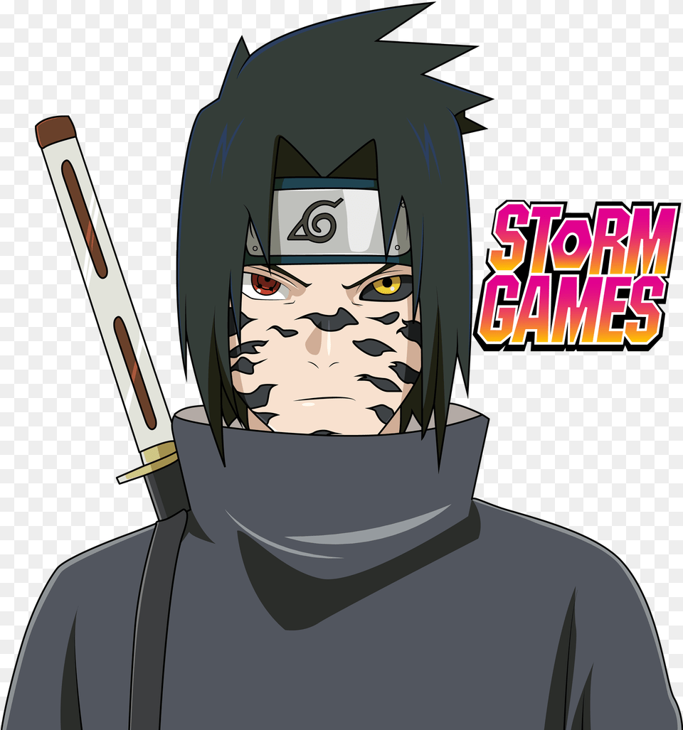 Sasuke Curse Mark, Publication, Book, Comics, Person Free Transparent Png