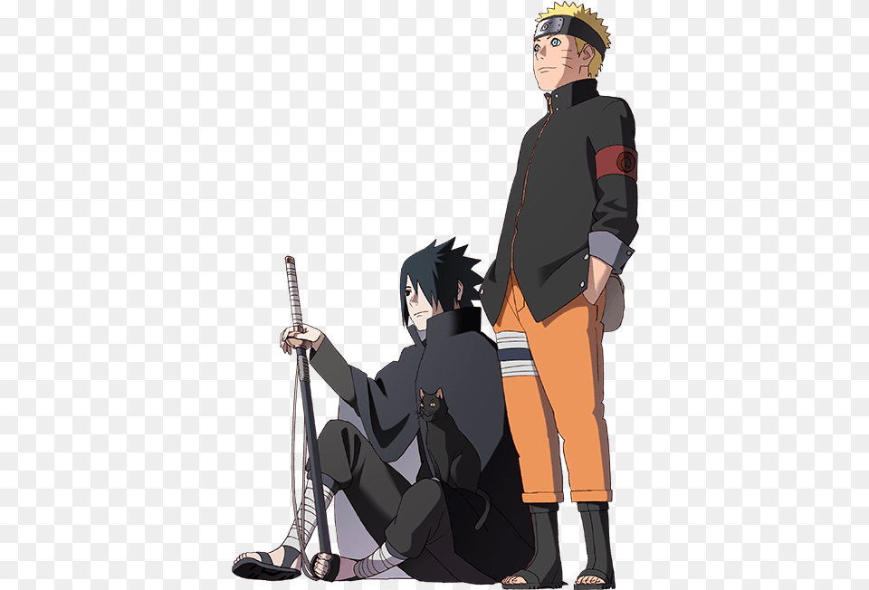 Sasuke Naruto The Animation Chronicle Naruto Sasuke Blank Period, Adult, Weapon, Sword, Publication Png