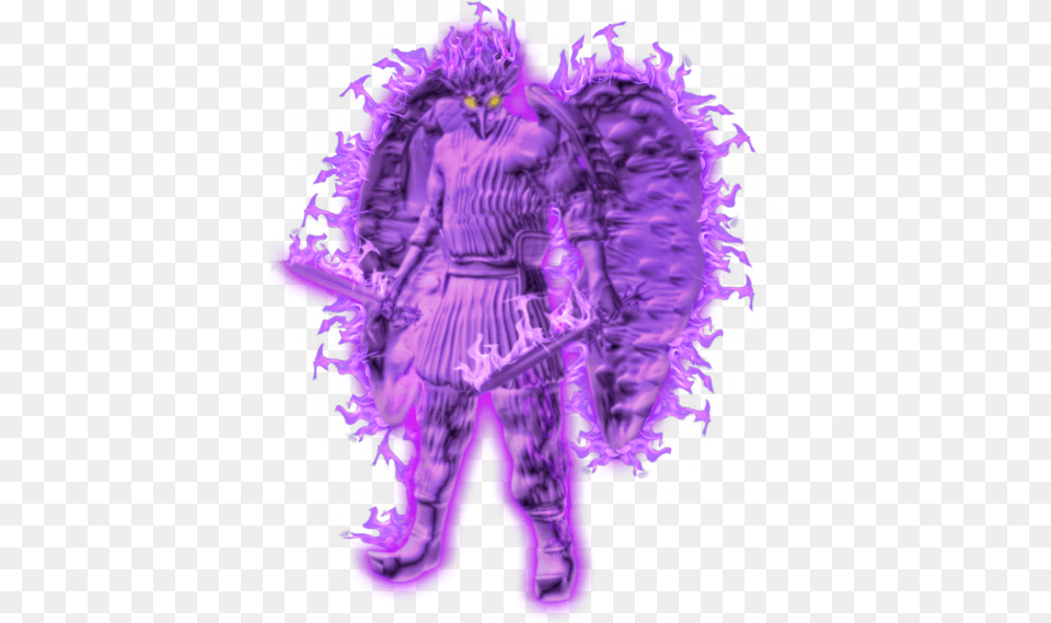 Sasuke Perfect Susanoo Render, Purple, Person Png