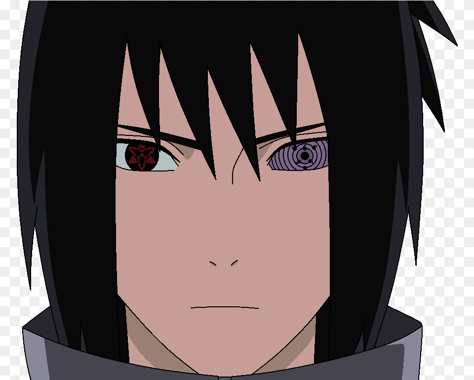 Sasuke Rinnegan Wallpapers Cabeza De Sasuke, Book, Comics, Publication, Anime Png Image