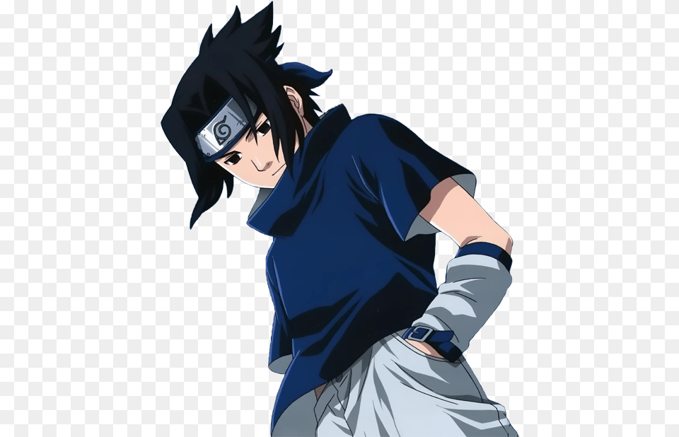 Sasuke Uchia From Naruto Discord Emoji Sasuke Transparent, Anime, Person, Face, Head Png