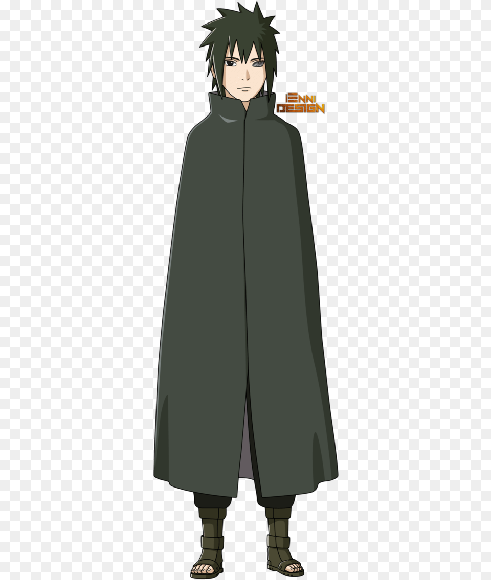 Sasuke Uchiha By Iennidesign On Sasuke End Of Shippuden, Fashion, Cape, Clothing, Person Free Png Download