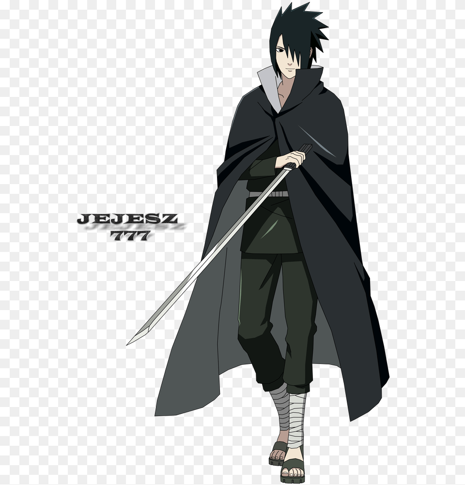 Sasuke Uchiha By Jejesz777 Sasuke Uchiha, Fashion, Sword, Weapon, Person Png