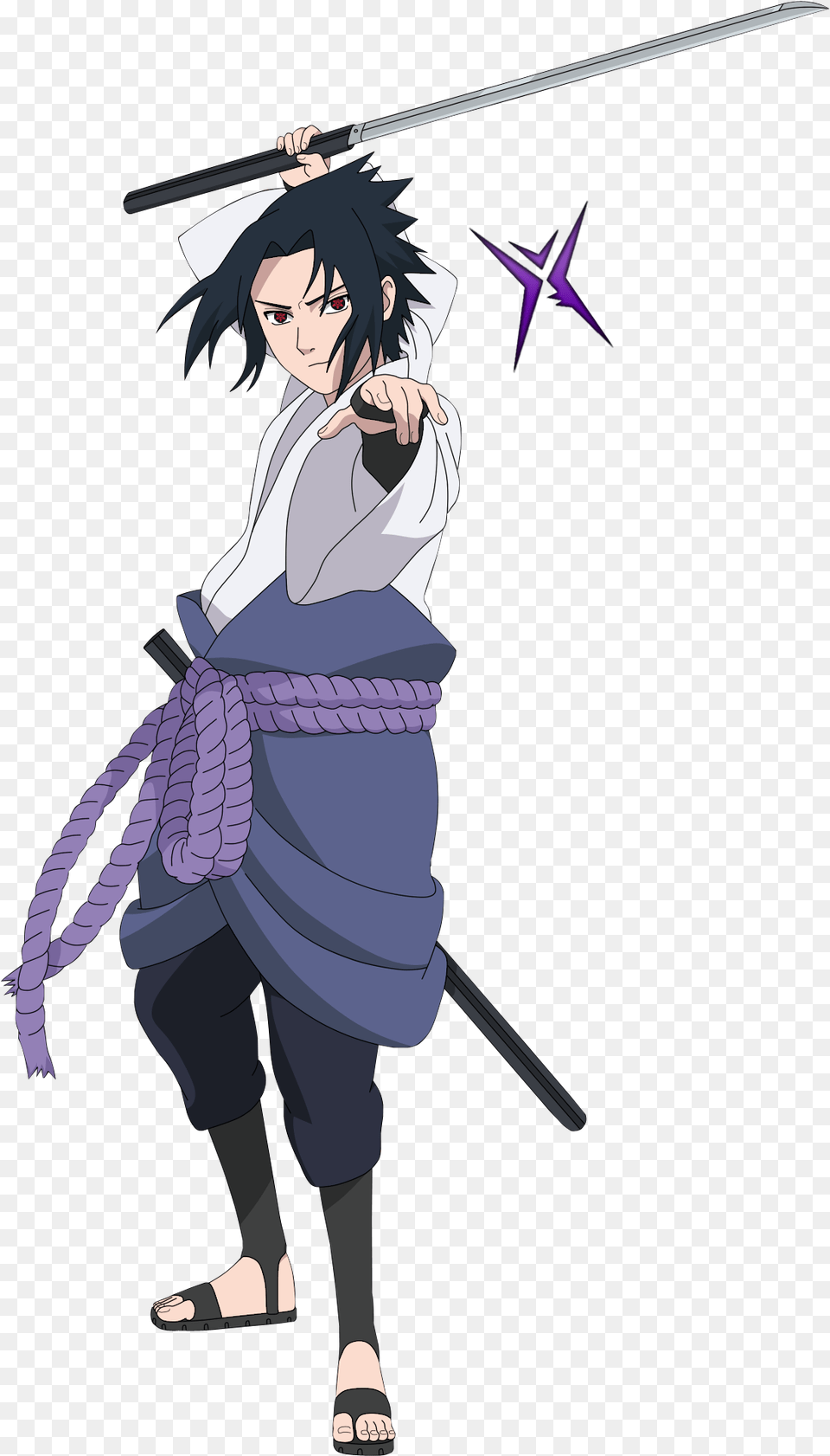 Sasuke Uchiha By Rokkx Sasuke Render, Book, Comics, Publication, Adult Free Png Download