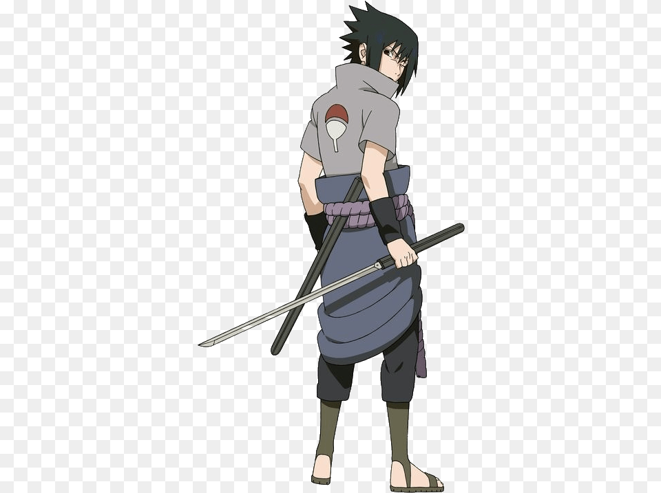 Sasuke Uchiha Clipart Picture Sasuke Uchiha, Book, Comics, Publication, Weapon Free Png Download