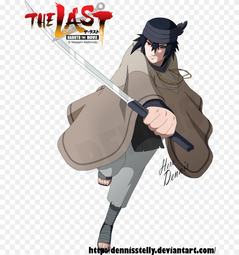 Sasuke Uchiha The Last, Weapon, Sword, Book, Comics Png