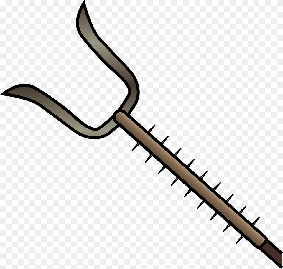 Sasumata Weapon Samurai Weapon Clipart, Trident, Smoke Pipe Png