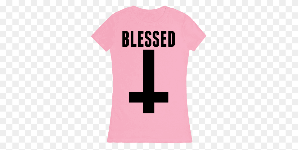 Satan Grunge T Shirts Phonecases And More Lookhuman, Clothing, Cross, Shirt, Symbol Png Image